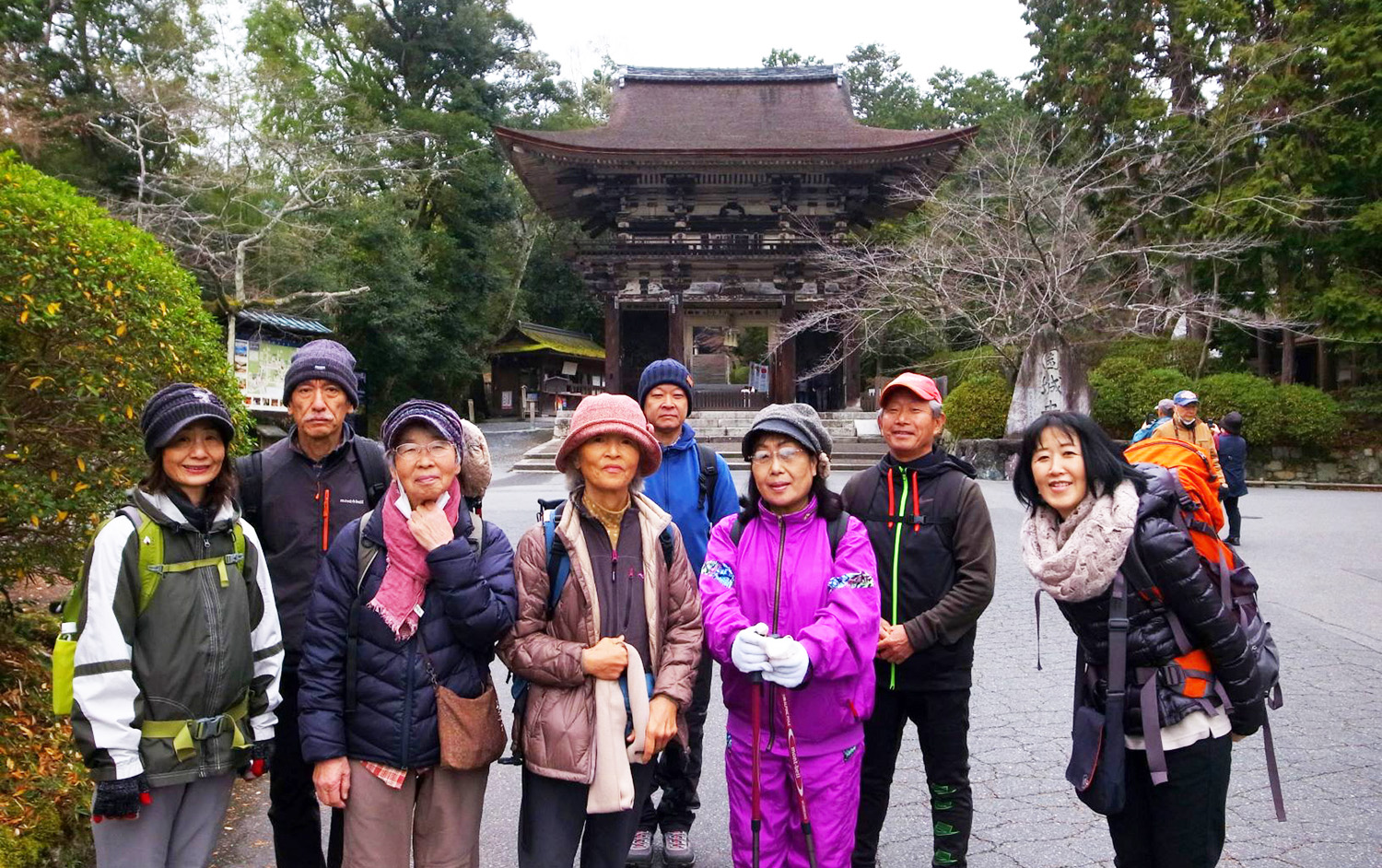 1月例会「琵琶湖疎水＆三井寺散策」